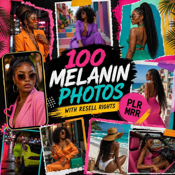 100+ Luxury Melanin Images for Instagram & Content Creators