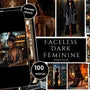 100 Dark Feminine Luxury Aesthetic Photo Bundle