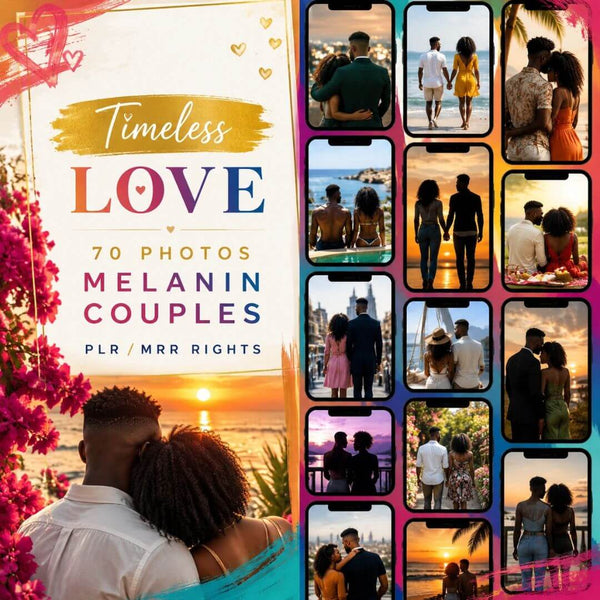 70 Melanin Couple Faceless Content Bundle