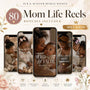 80 Melanin Editable Mom Life Reels