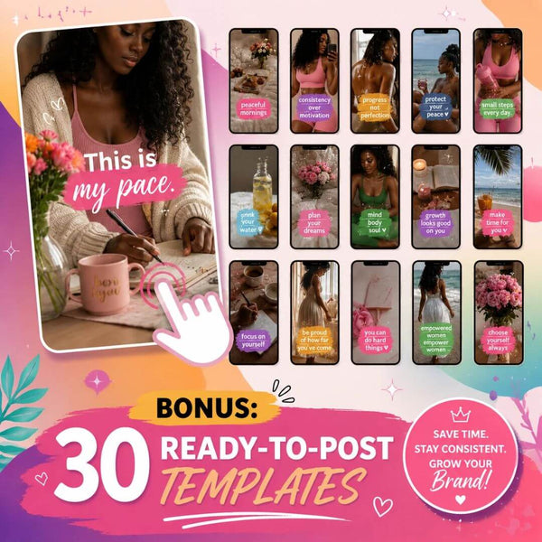1200+ Melanin Faceless Reels Bundle