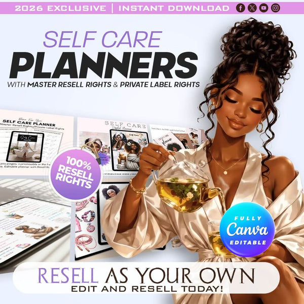 330 Melanin Self-Care Planner