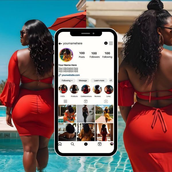 Plus Size Melanin Faceless Videos & Photos