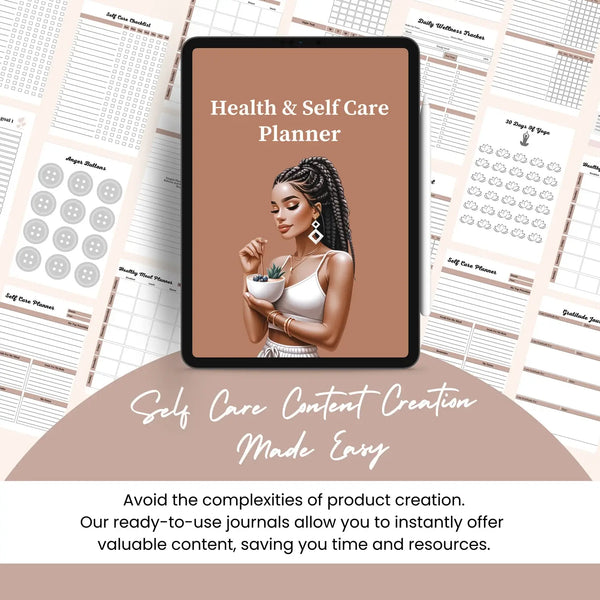 330 Melanin Self-Care Planner
