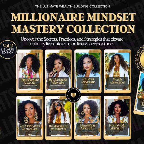 Millionaire Mindset Mastery + 700 Faceless Melanin Videos