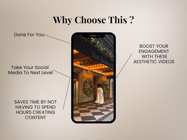 3,000+ Melanin Luxury Content Bank | Faceless Reels for Social Media