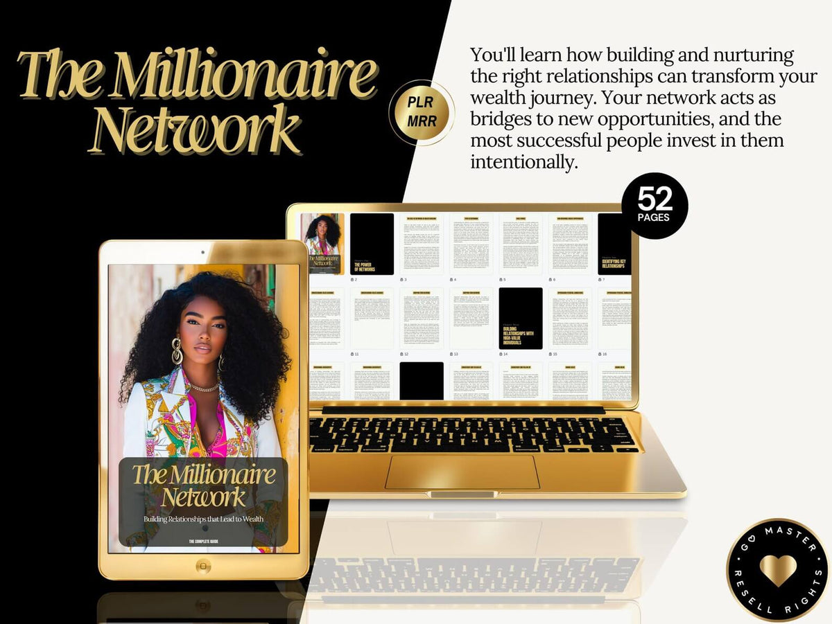 Millionaire Mindset Mastery + 700 Faceless Melanin Videos