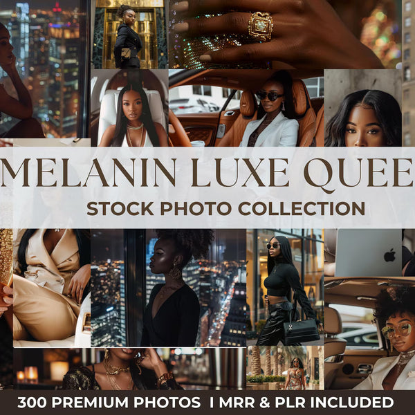 300 Melanin Luxury Aesthetic Photos