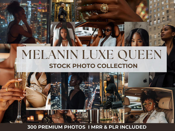 300 Melanin Luxury Aesthetic Photos