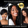 Black Women Stock Photos Bundle